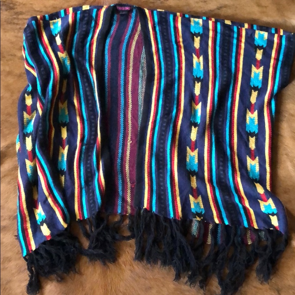 Aztec/serape cardigan